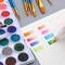 36 Colors Watercolor Paint Set, Watercolor Pan Set with 10 Nylon Brushes and 6 Refillable Water Brushes. Perfect for Adults, Children and Beginner Artists.